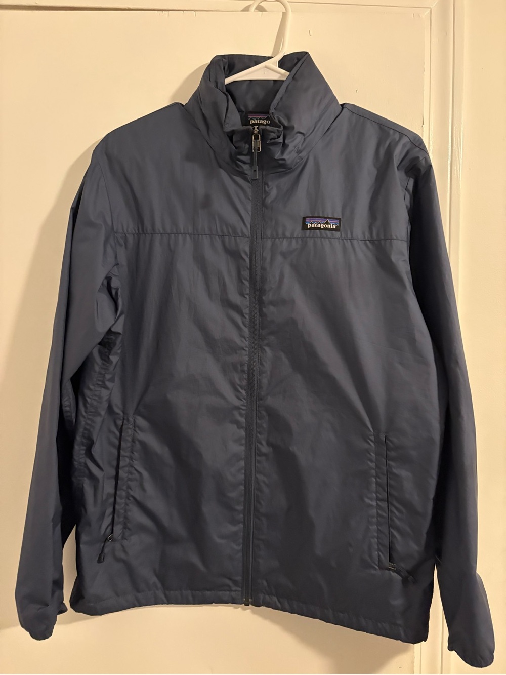 Patagonia Men's Windbreaker Jacket - Slate Blue
